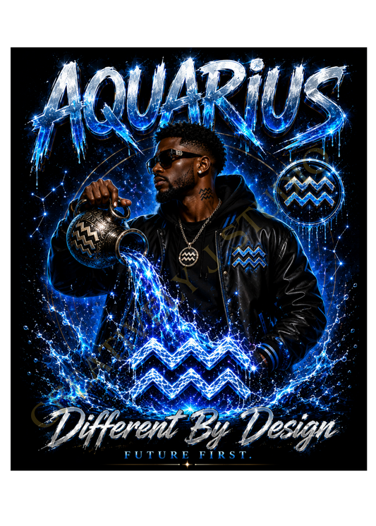 Aquarius: Different By Design Tee
