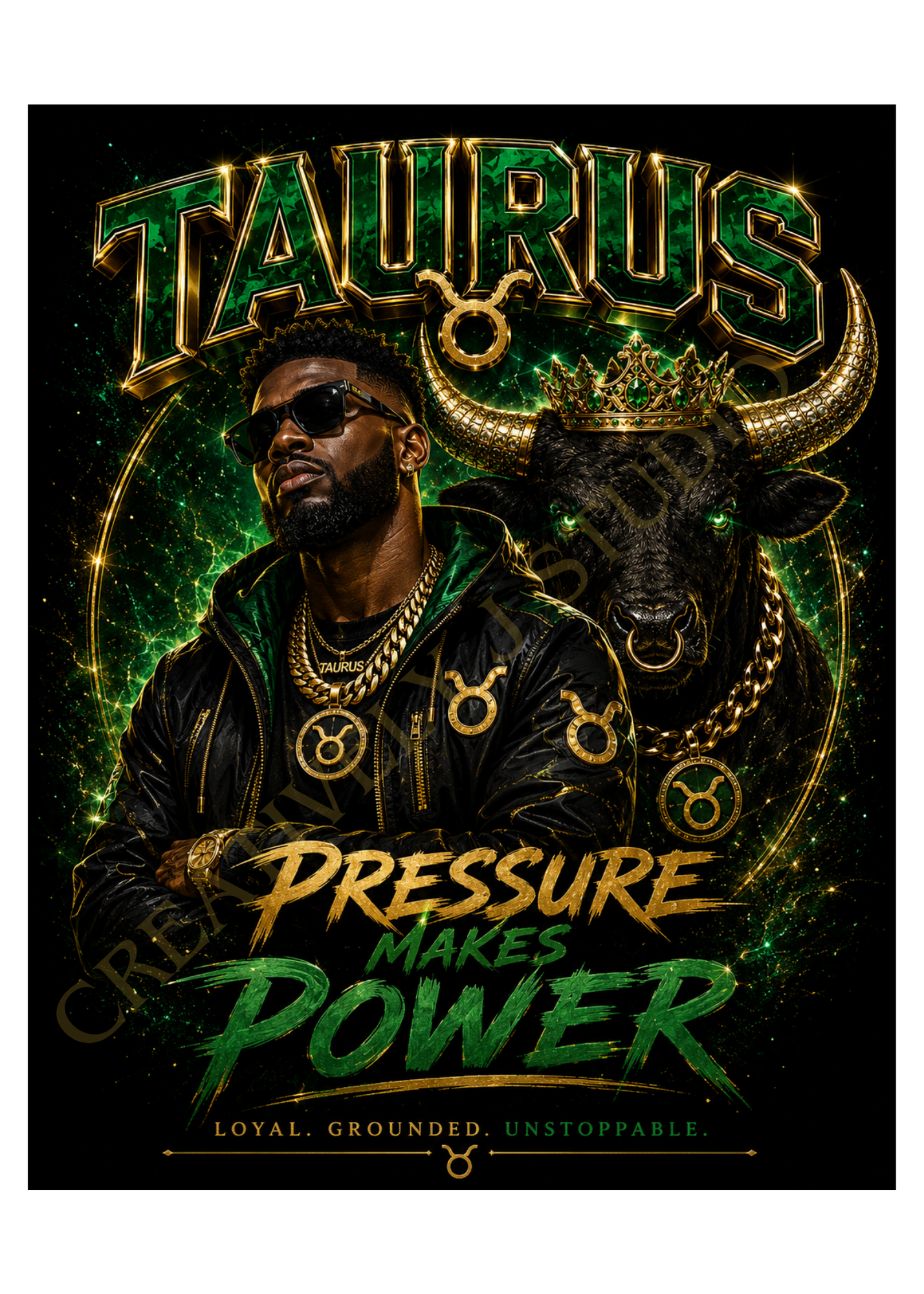 Taurus: Pressure Equals Power Tee