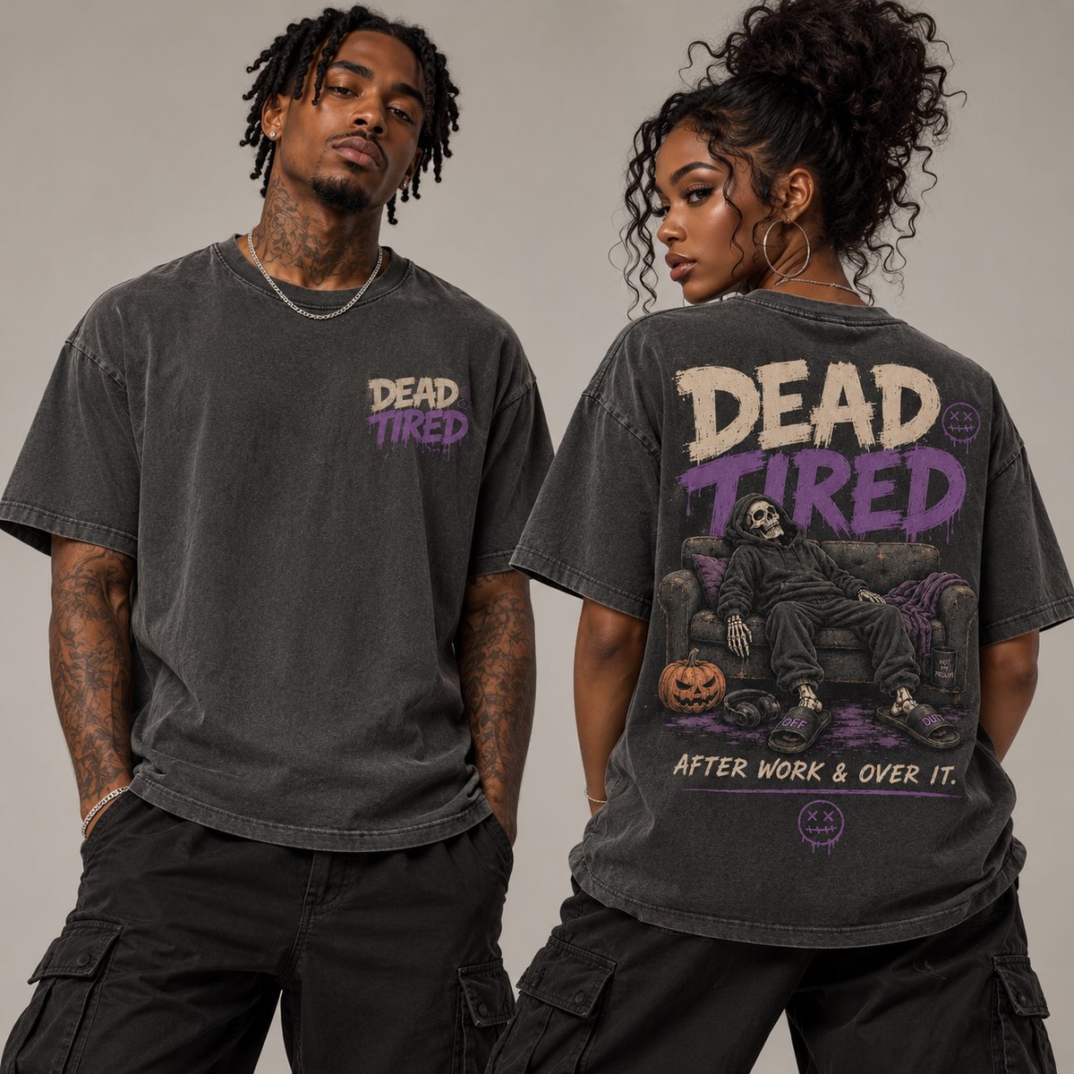 Dead Tired Heavyweight Washed Tee