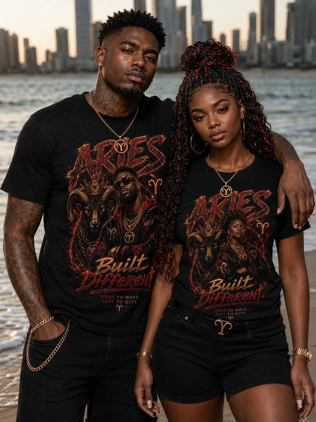 Aries: Built Different Tee