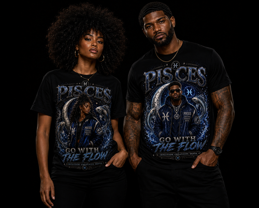 Pisces: Go With the Flow Tee