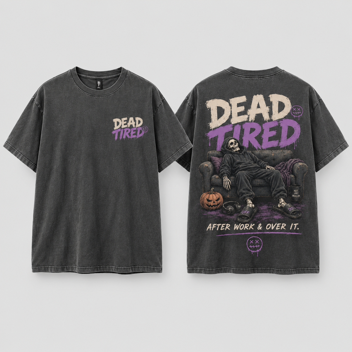 Dead Tired Heavyweight Washed Tee