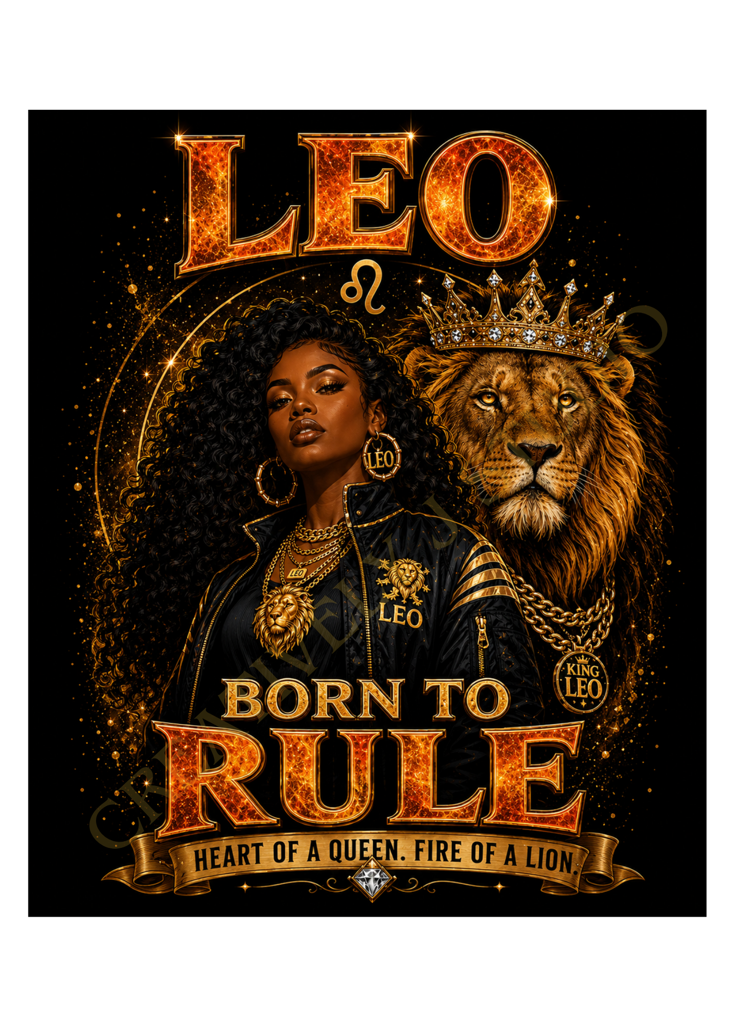 Leo: Born to Rule Tee