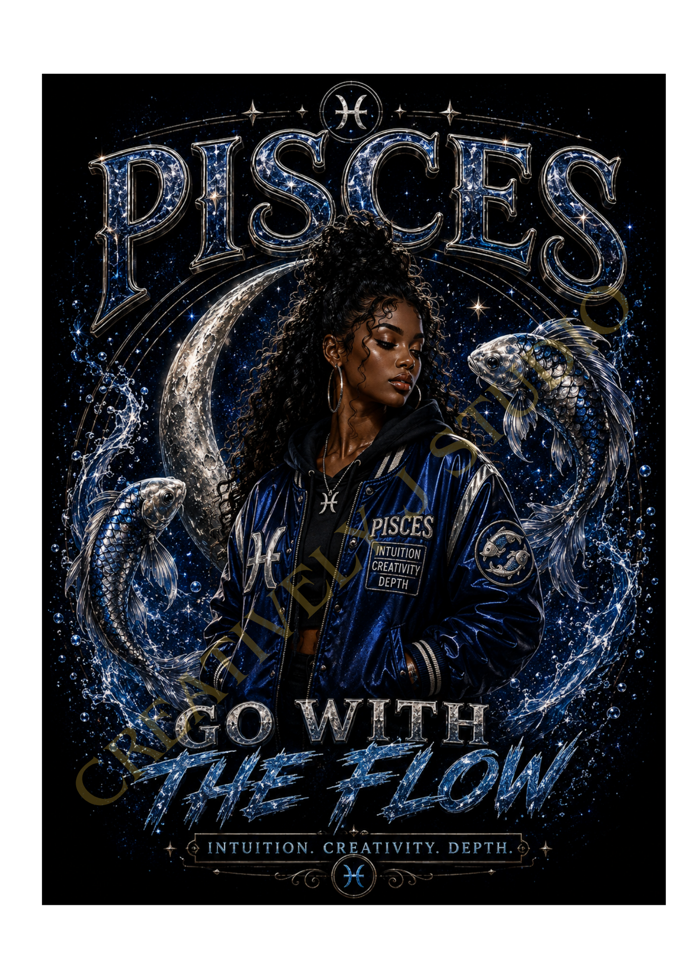 Pisces: Go With the Flow Tee