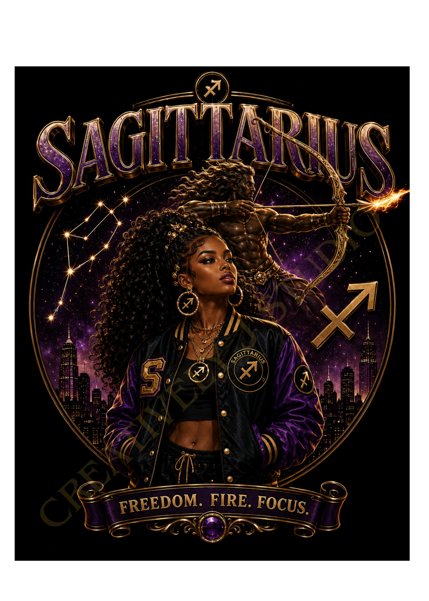 Sagittarius: No Limits Tee
