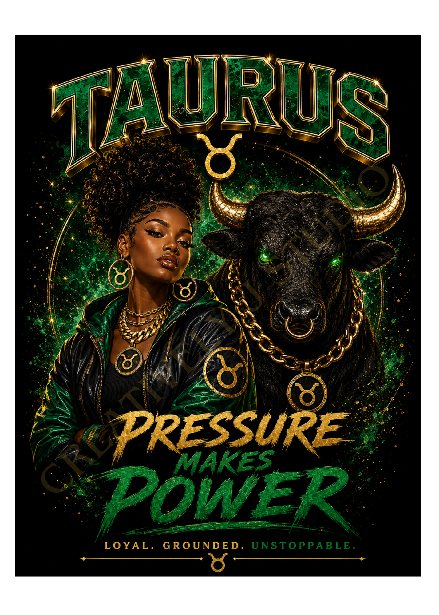 Taurus: Pressure Equals Power Tee